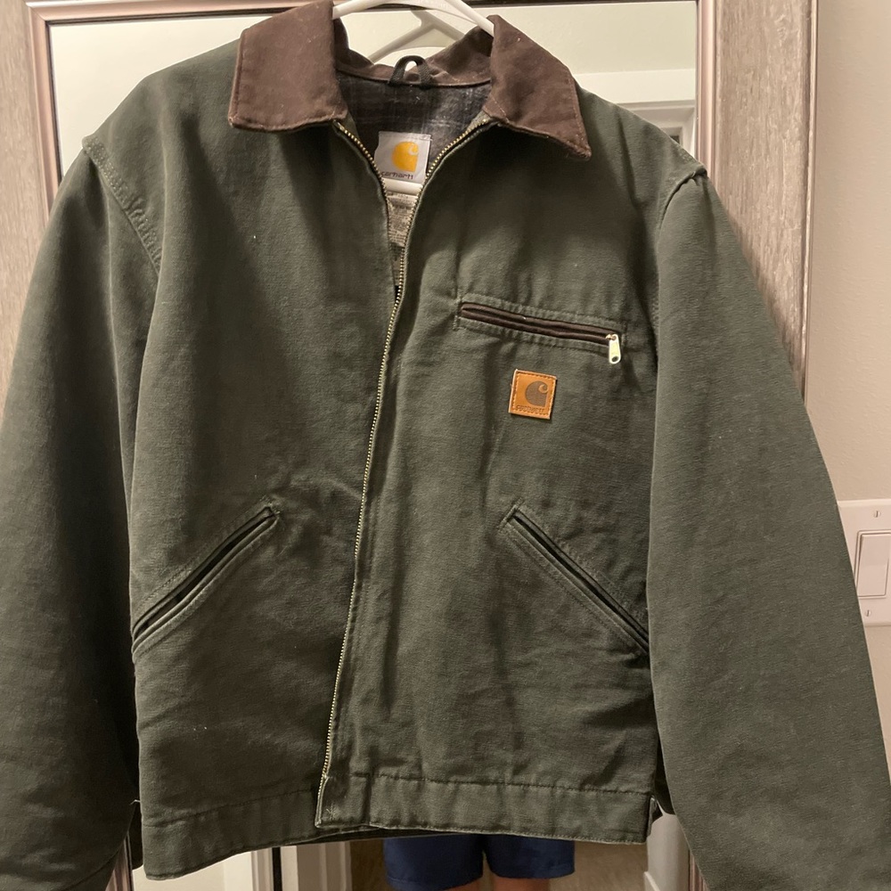 Vintage Carhartt Detroit jacket. Mens. Olive/green